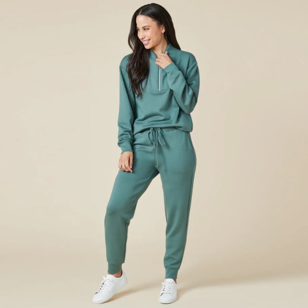 Softies women’s DreamTech ¼ Zip Jogger Set size L